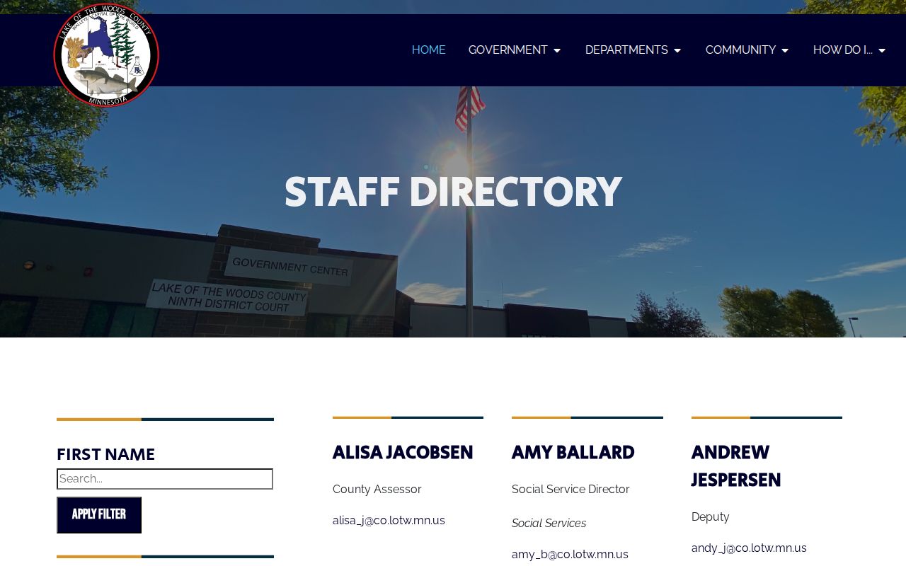 Baudette court records Lake of the Woods County Government Center directory source