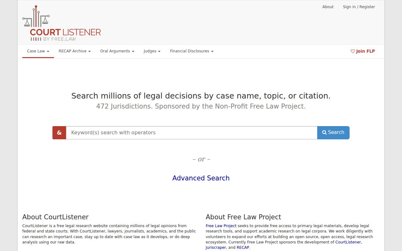 Williams court records federal docket alternative reference